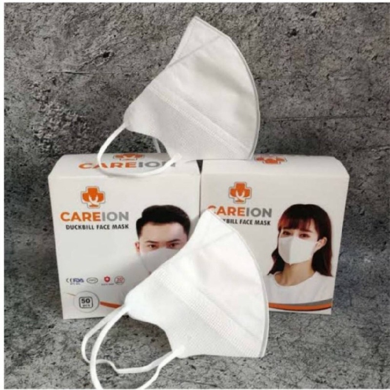 Masker Duckbill Careion Putih