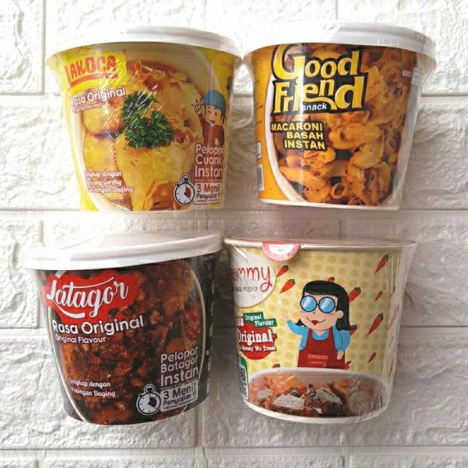 

Paket Cemilan Cup Instan Praktis (Batagor, Cuanki, Seblak Basah)