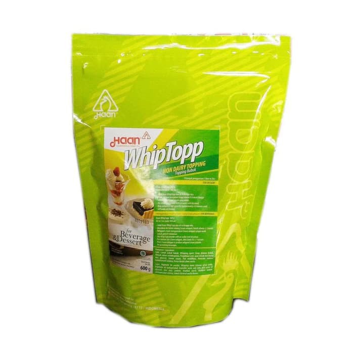 

Haan Whiptopp Non Dairy Topping / Whipping Cream Bubuk 600gr