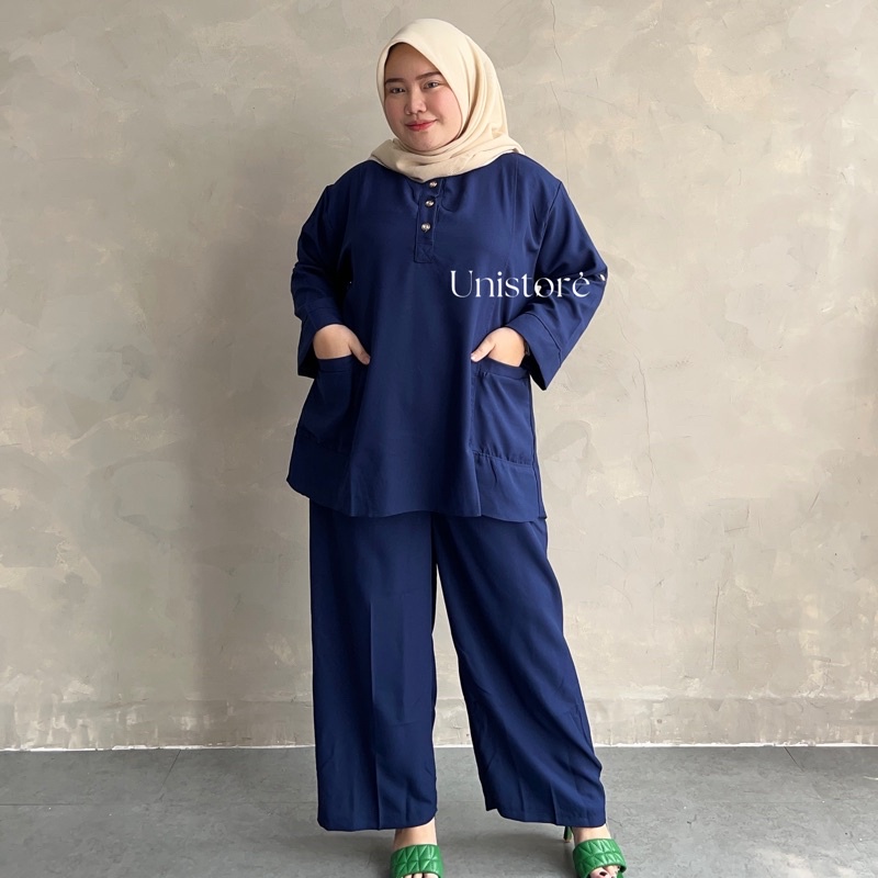 DIANA SET JUMBO - SETELAN JUMBO - BAJU SETELAN WANITA JUMBO - SETELAN BIGSIZE - BAJU SETELAN WANITA - JUMBO SET - BAJU SETELAN WANITA KEKINIAN PREMIUM - DIANA SET