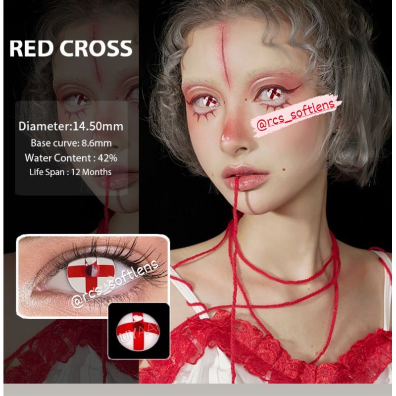 RCS ✅ - NEW~ Softlens Cosplay halloween pink series 02