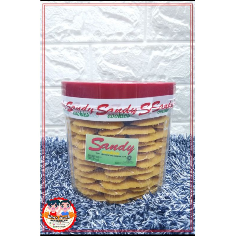 SANDY Cookies Lidah Kucing Toples Mini