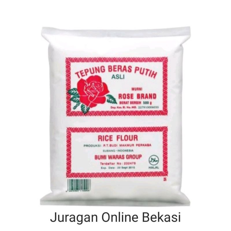 

Tepung Beras Rose Brand 500gr