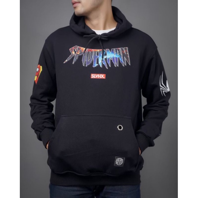 SWEATER HOODIE SPIDER &amp; CYBOR ORIGINAL SALVIO HEXIA