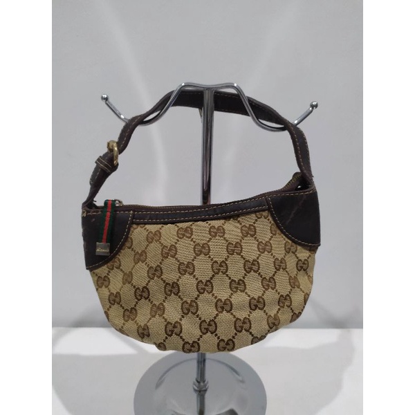 Tas Tangan Clutch Gucci Monogram Preloved PL
