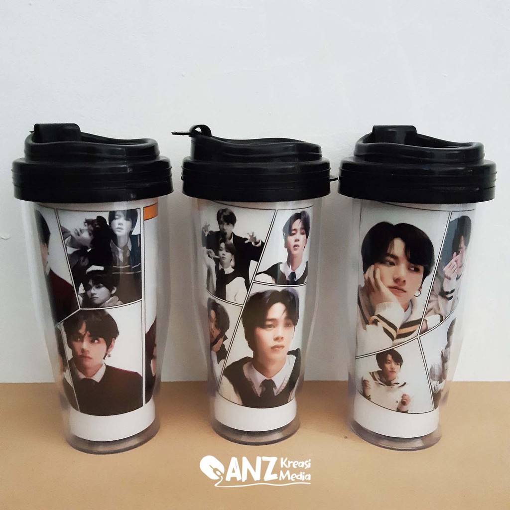 Tumbler BTS Map Of The Soul 7 Ver 4 - Merchandise Botol Minum KPOP Murah