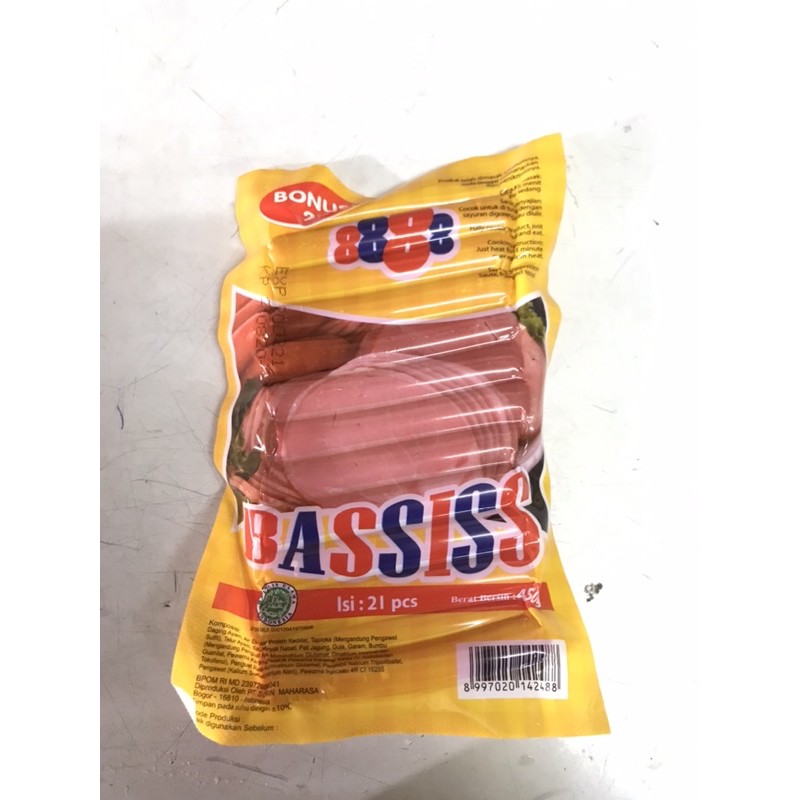 

888 Basis Merah dan Putih 450g isi 21pcs