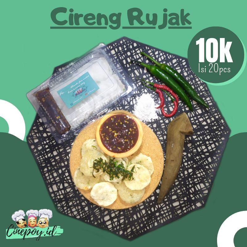 

CIRENG RUJAK / CIRENG RUJAK FROZEN / CIRENG BUMBU RUJAK / CIRENG PEDAS / ACI GORENG