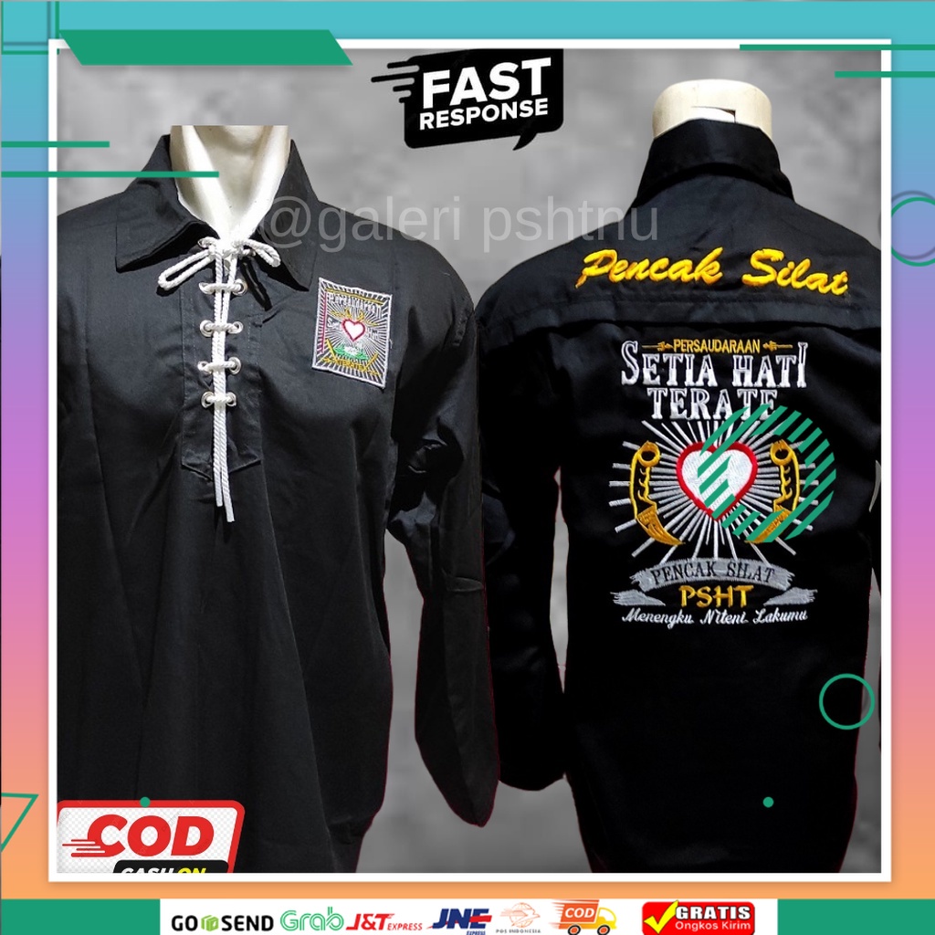 Sakral PSHT Bordir-Sakral Warga PSHT Bordir-Baju Sakral PSHT- Baju Sakral Warga PSHT-Baju silat