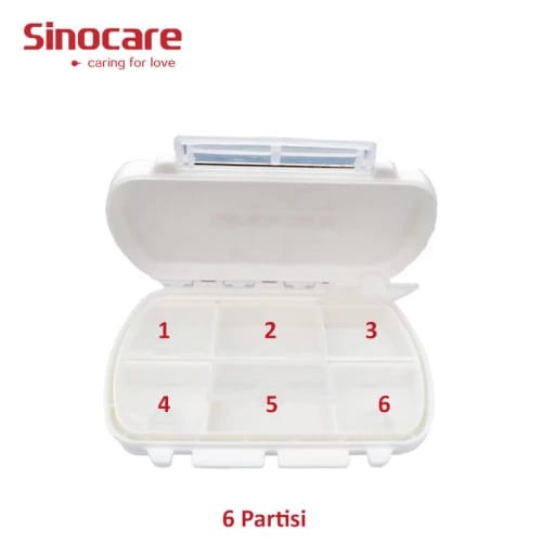 Sinocare Kotak Obat Portabel