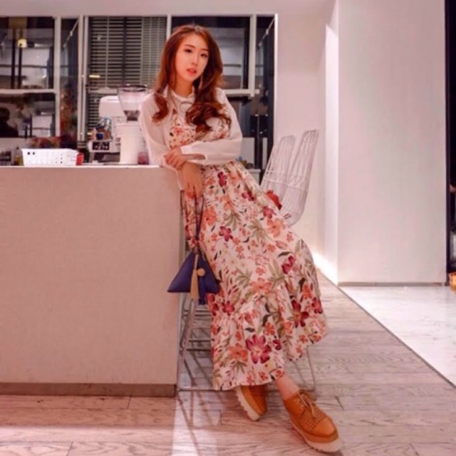 Yura Floral Shirt Dress