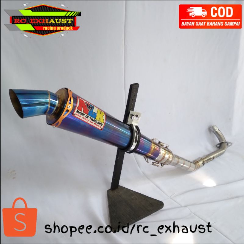 knalpot racing NLK underbond Supra Jupiter z Vega smash Shogun c70