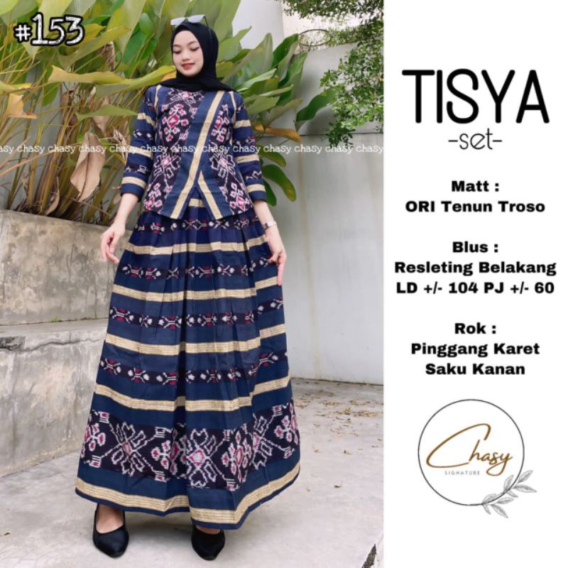 TISYA SET ORI TENUN TROSO 100% ORI BY CHASY