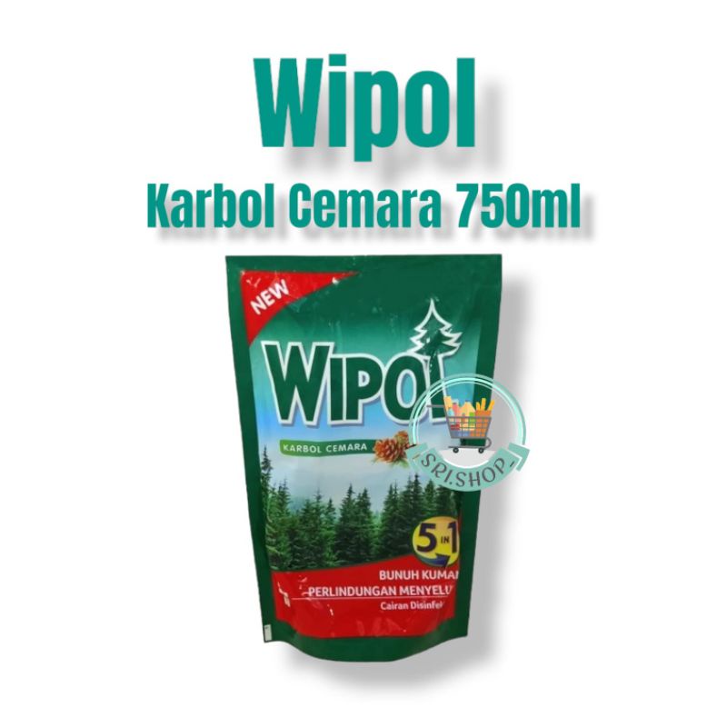 Jual Wipol Karbol Lemon Cemara 780ml 750ml Shopee Indonesia