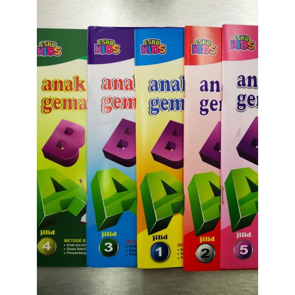 Buku PAUD Buku Anak Islam Gemar Membaca