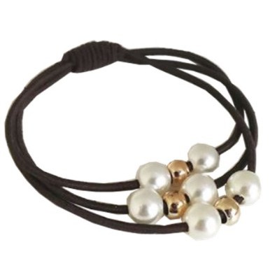 HO Ikat Rambut Ala Korea Import Murah 1966 Ikat rambut korea ikat rambut pendek ikat rambut lucu-1966 HITAM