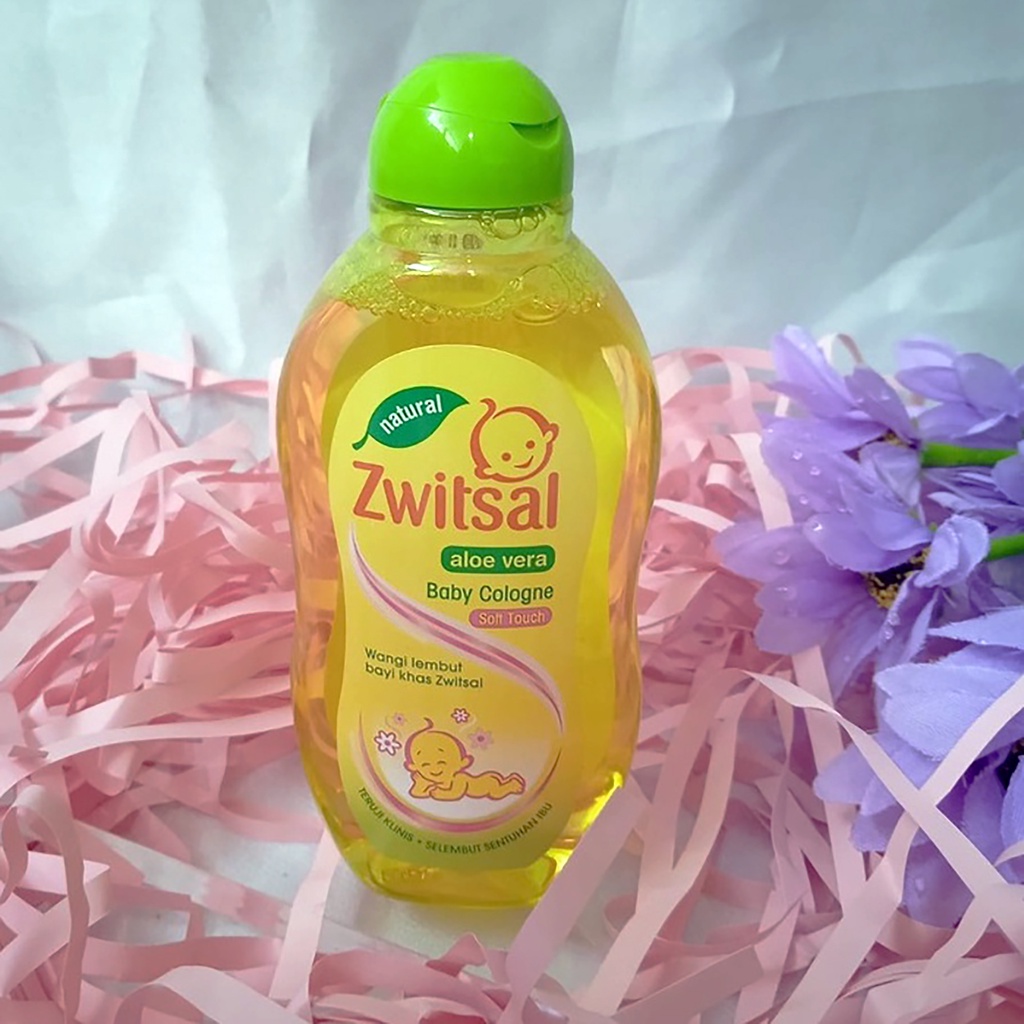 Bisa COD Zwitsal Baby Cologne Aloe Vera Soft Touch Perawatan Bayi Natural Cologne 100Ml