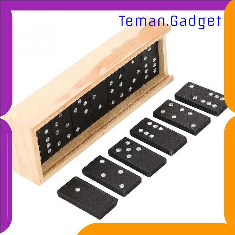 TG-MA VBESTLIFE Mainan Domino Gaple Kayu Board Game 28 PCS - D28