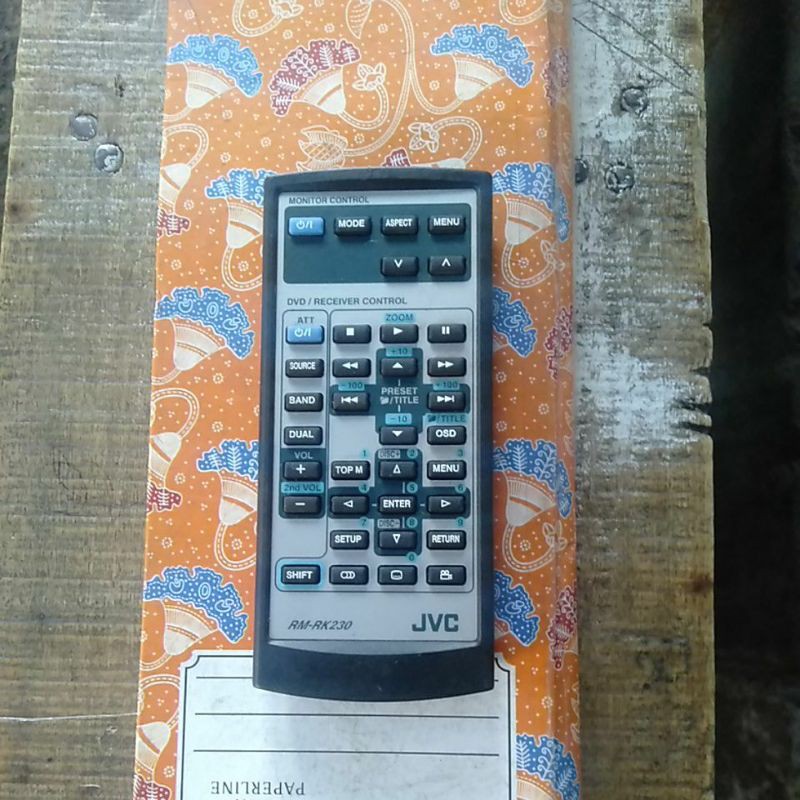 REMOTE AUDIO CAR JVC