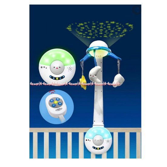 ELC Little Senses Dreamy Glow Mobile Changing Star With Remote Mainan