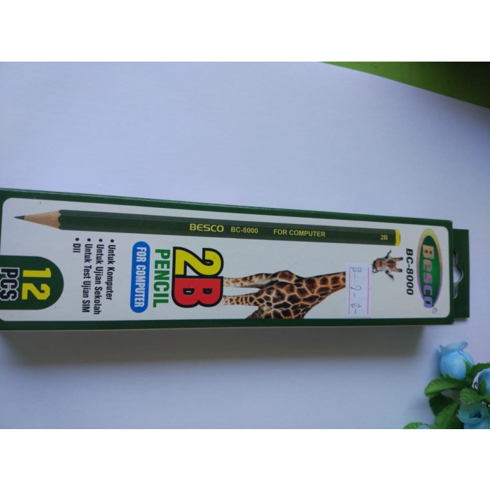 

PENSIL PINSIL PENCIL 2B FOR COMPUTER MERK BESCO
