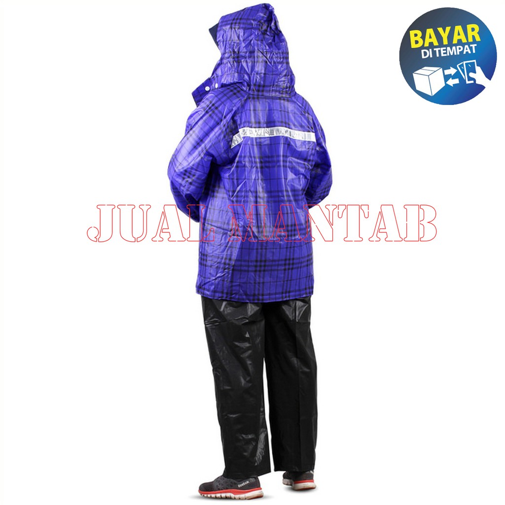 Plevia Jas Hujan Setelan Rush 811 - Raincoat Dewasa Pria Wanita Murah