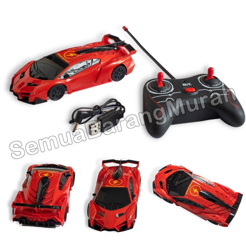 Mainan Anak RC Stunt Car Climbing Wall climber Mobil Remote Control Panjat Dinding HM0472