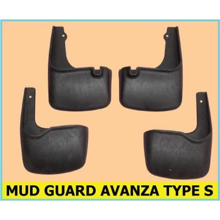 Mud Guard  Karpet Lumpur Avanza New Type S