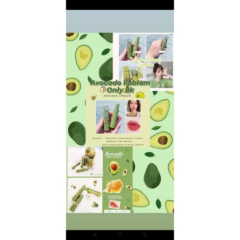 Tanako magic Lipbalm avocado