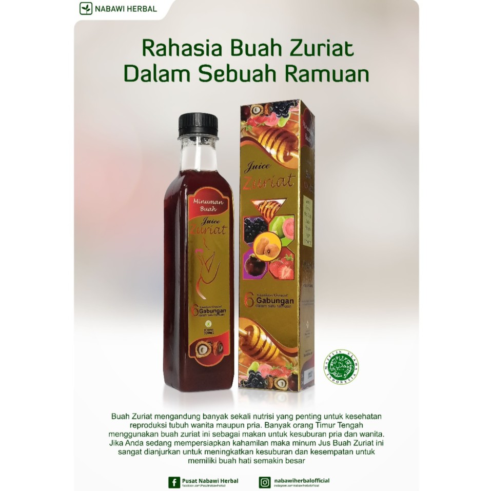 

JUICE ZURIAT | JUS ZURIAT PROMO