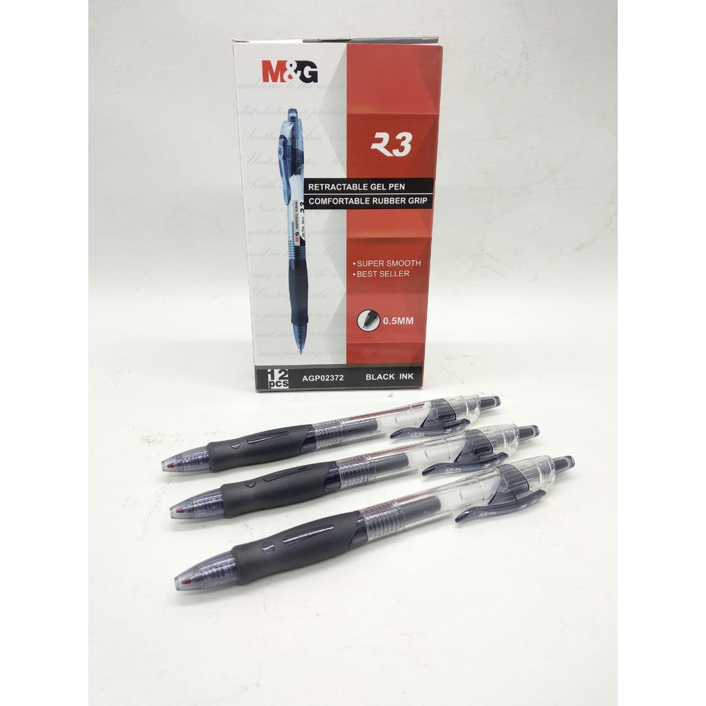 

M&G Bolpoin Retractable Gel Pen 0.5mm