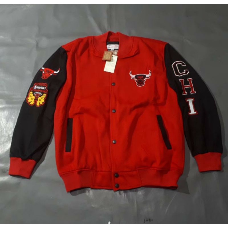 Varsity Chicago Bulls Bordir Murah