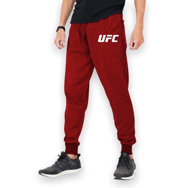 Lilipop.id Celana Joger Pria UFC Training Jogger Panjang Cargo Olahraga Pants Yoga Gym Lilipop