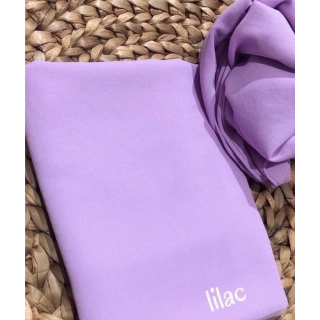 (200cmx75cm) Jilbab pashmina jumbo diamond premium / pashmina syari diamond / jilbab cantik panjang-Lilac