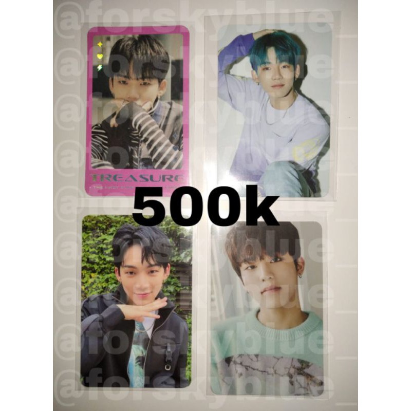 [BOOKED] BUNDLE PHOTOCARD TREASURE HYUNSUK JEONGWOO