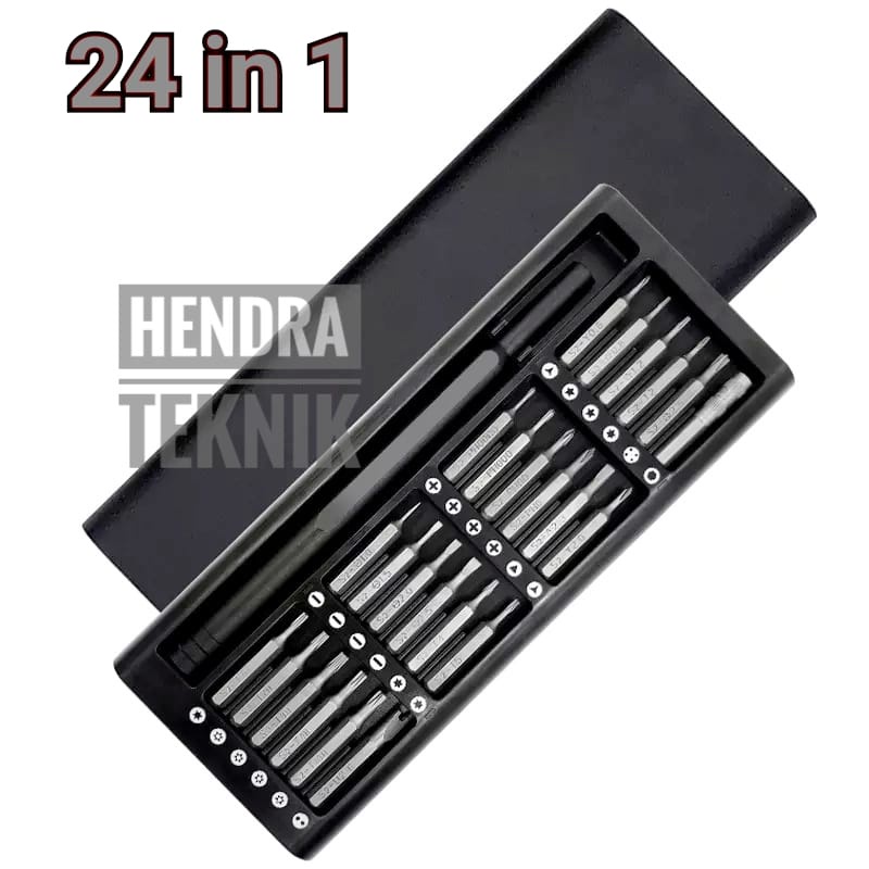 Ori Obeng HP 25pcs gagang aluminium obeng hape 24in1 obeng jam 24 in 1 obeng arloji set model XIAOMI