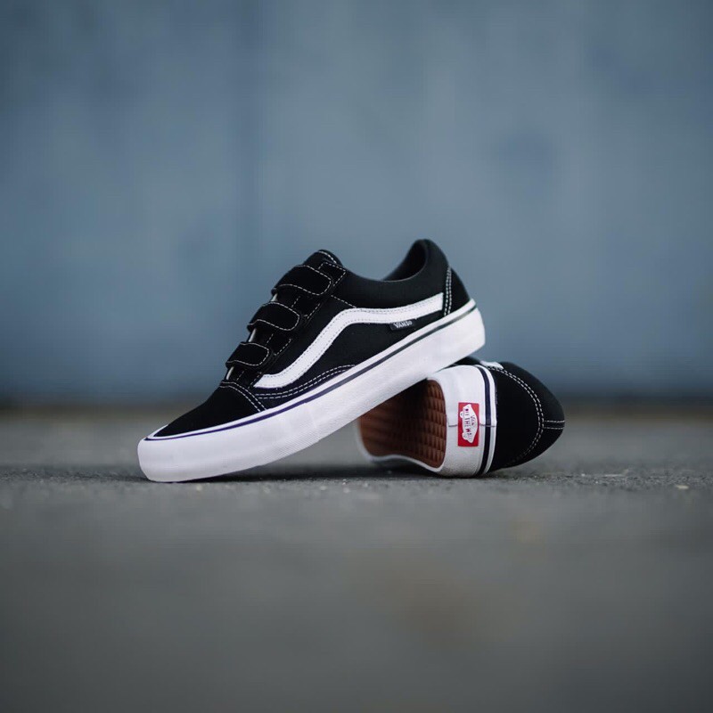 Vans Oldskool Velcro Pro Black/White