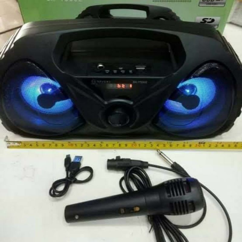 speaker bluetooth + mic karaoke SX-Y5002