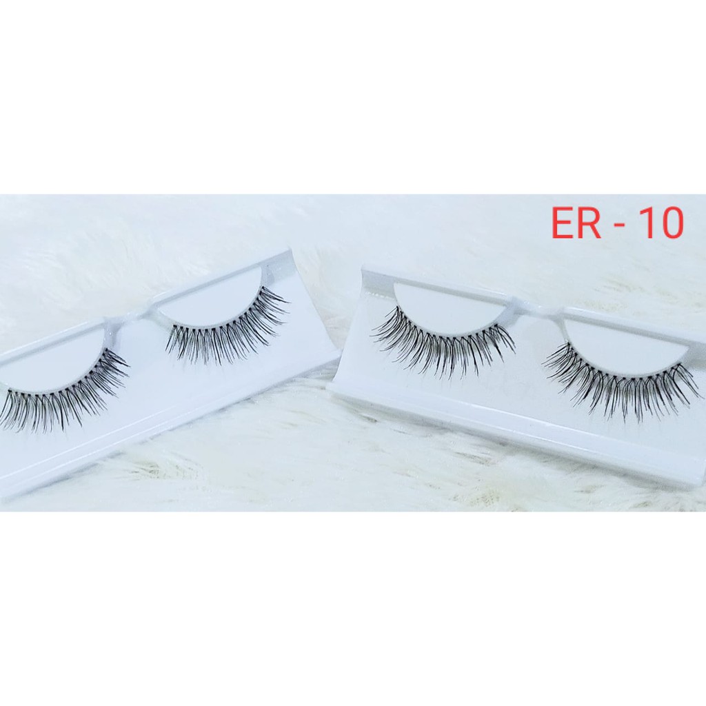 ER-10 Bulu Mata Palsu / Eyelash Extention / Bulu Mata Murah TIDAK TERMASUK PENUTUP MIKA