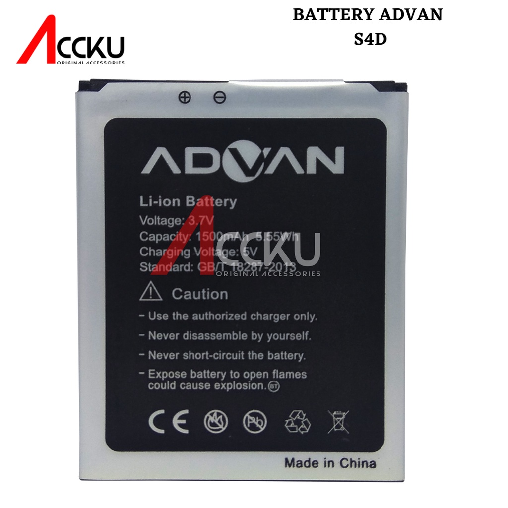 BATRE BATTERY ADVAN BL-S4D BATERAI ADVAN S4D ORIGINAL 99