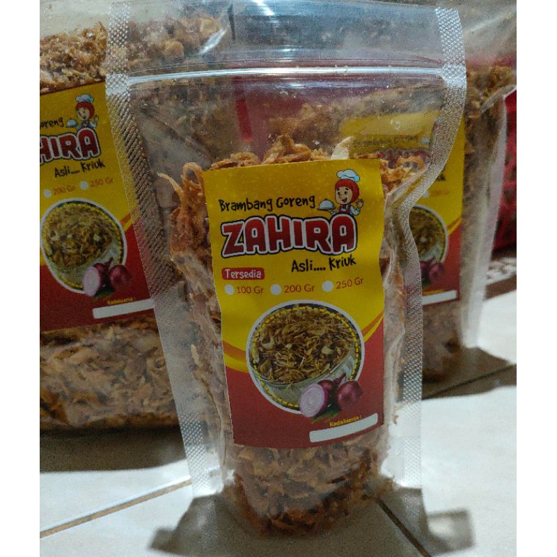 

Bawang Goreng 100gr ZAHIRA Oleh-Oleh Boyolali