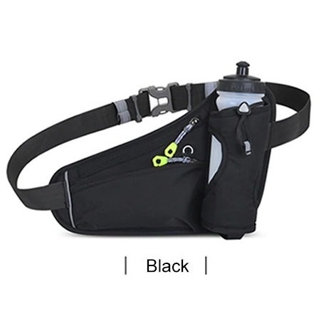 Tas Pinggang Olahraga Lari Waterproof Running Sport Bag - TMW134 - Black