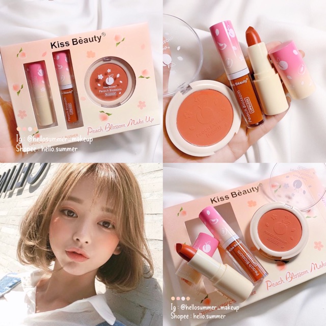 [ORI THAILAND] Kiss Beauty Sakura Blossom Makeup Set