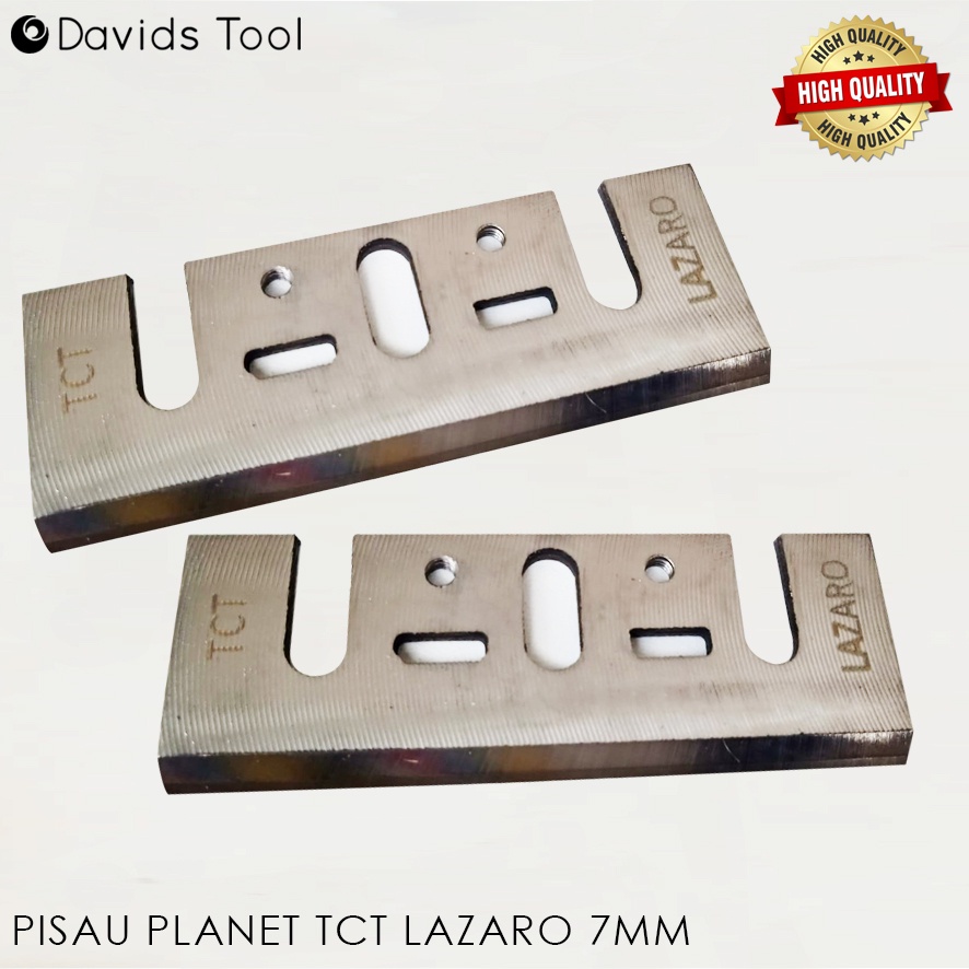 Pisau Serut Kayu Pasrah Planer Tct Lazaro 7mm