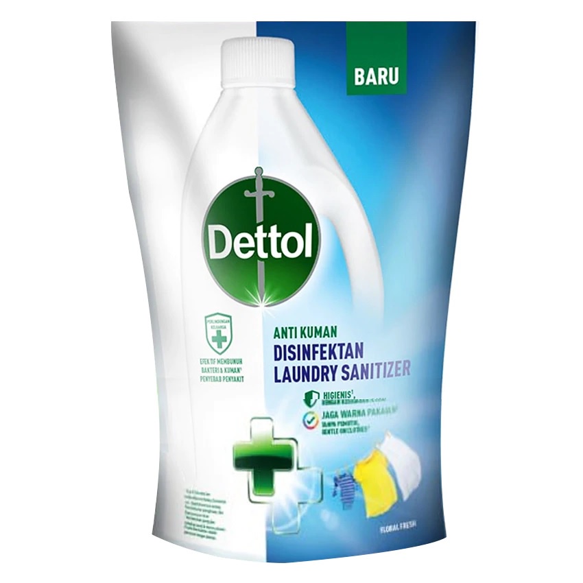 DISINFEKTAN LAUNDRY PAKAIAN DETTOL DISINFEKTAN LAUNDRY SANITIZER 450 ML REFILL