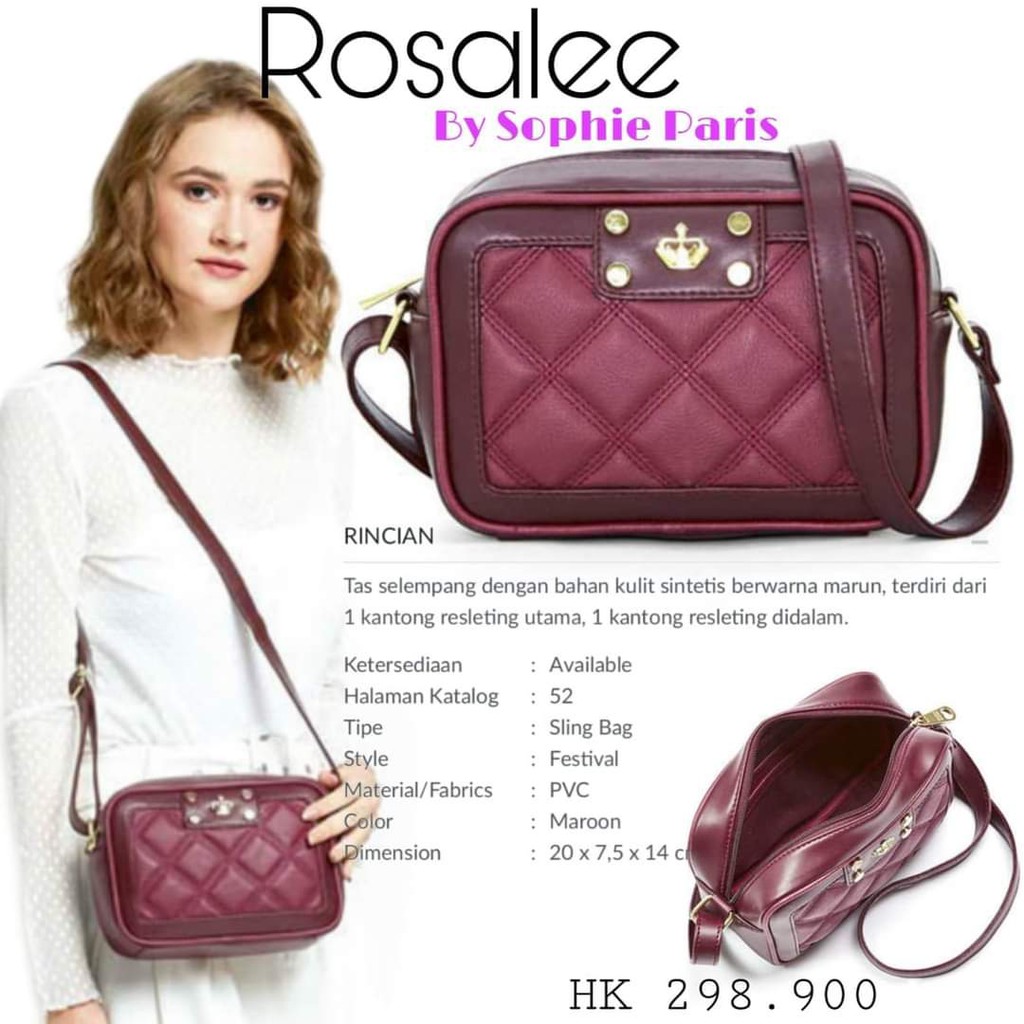 Tas Selempang Rosalee Sophie Paris