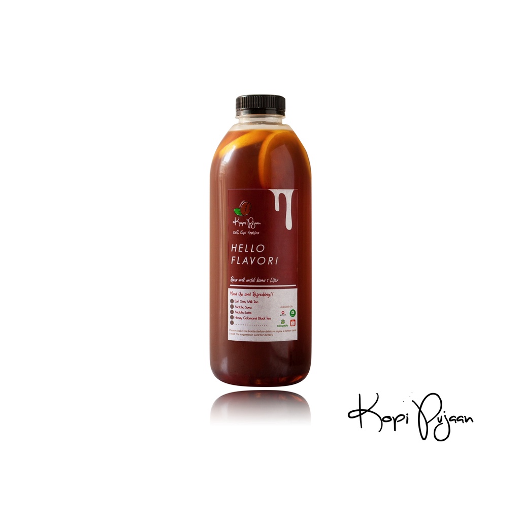 

TEH MADU 500ml - HONEY CALAMANSI BLACK TEA