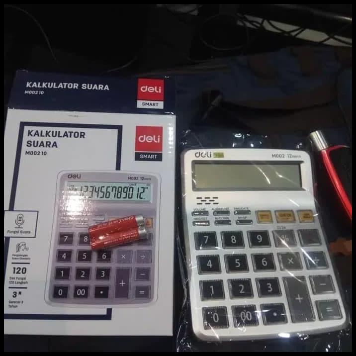 

Kalkulator Suara 12 Digit M00210 Deli
