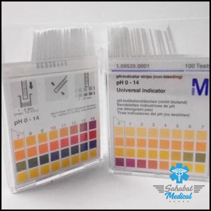 AMPUH KERTAS PH MERCK UNIVERSAL PH 0-14 / LAKMUS / MERCK / PH PAPER MERCK