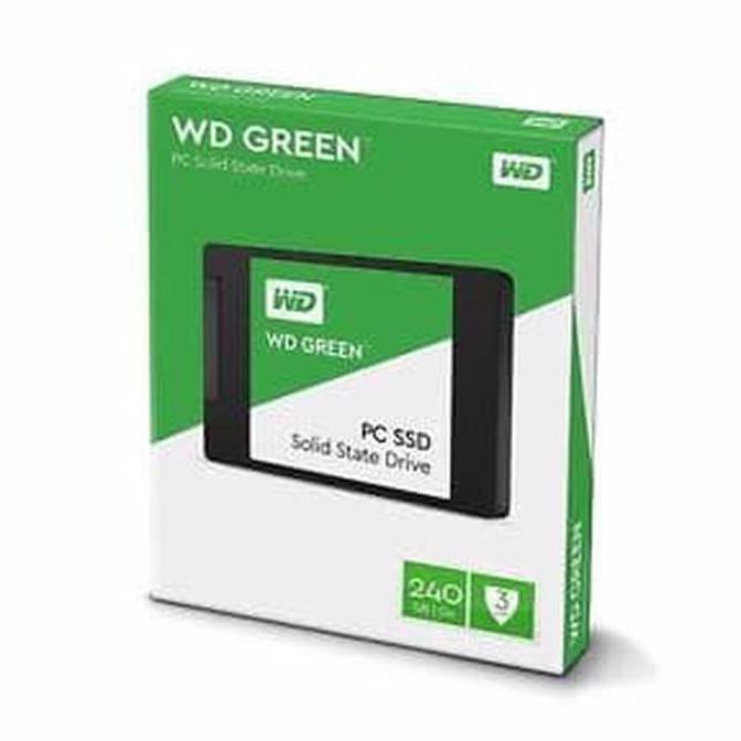 SSD WD GREEN 240GB 3D NAND SATA 2.5" 7MM GARANSI 3 TAHUN BARU ORI